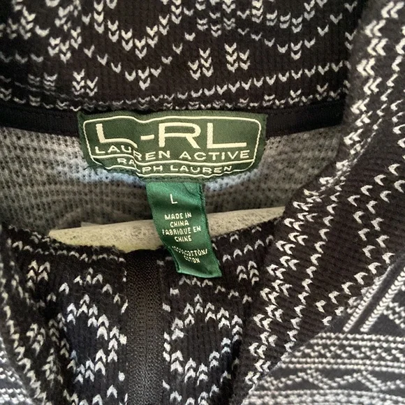 Ralph Lauren Active Long Sleeve Black Size Large - Picture 4 of 13